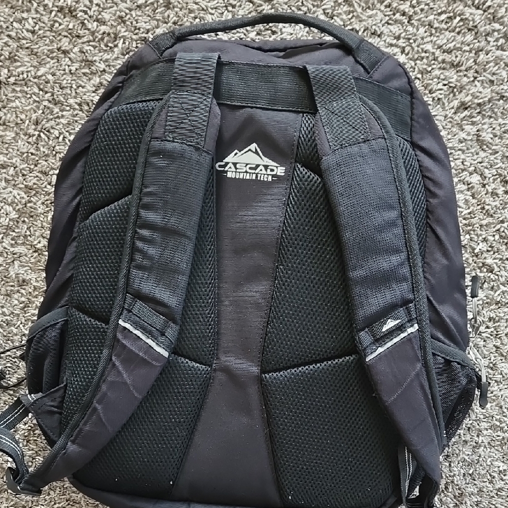 Cascade Mountain Tech Black Backpack - image 2